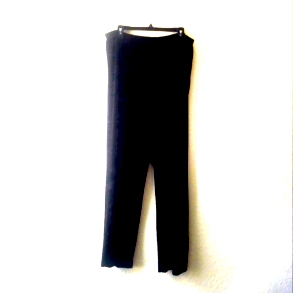 Wide Leg Flowy Pants 2X